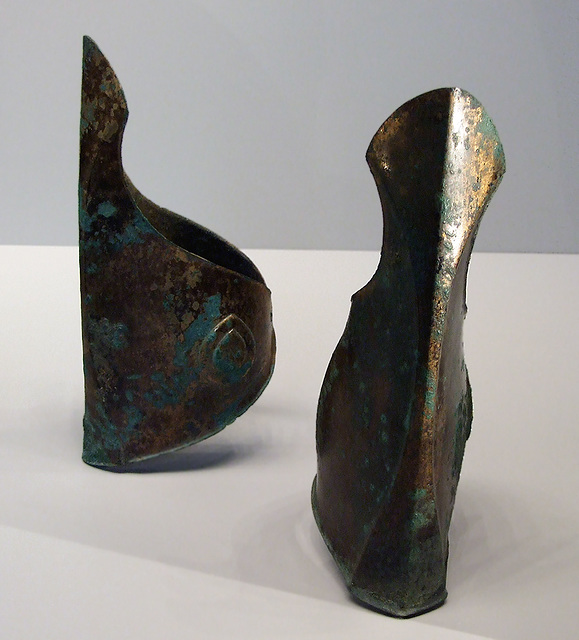 A Pair of Greaves in the Getty Villa, July 2008