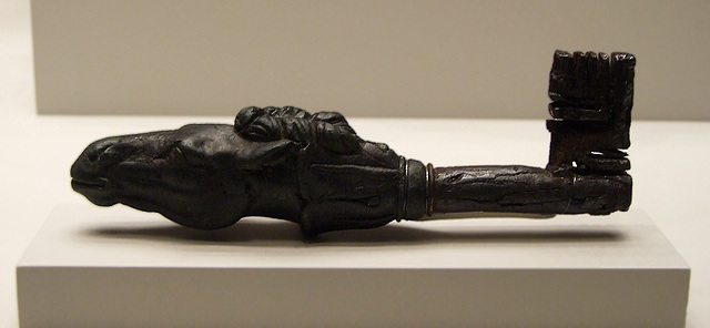 Key with a Horse Head Handle in the Getty Villa, July 2008