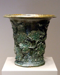 Roman Cup with Grapevine Reliefs in the Getty Villa, July 2008
