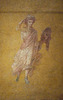Wall Fragment of a Muse in the Getty Villa, July 2008