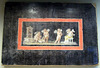 Roman Wall Painting Fragment with Cupids and Psyches Making Perfume in the Getty Villa, July 2008