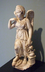 Marble Statue of Nemesis in the Getty Villa, July 2008