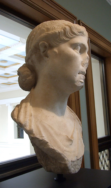 Bust of Woman Possibly Octavia Minor in the Getty Villa, July 2008