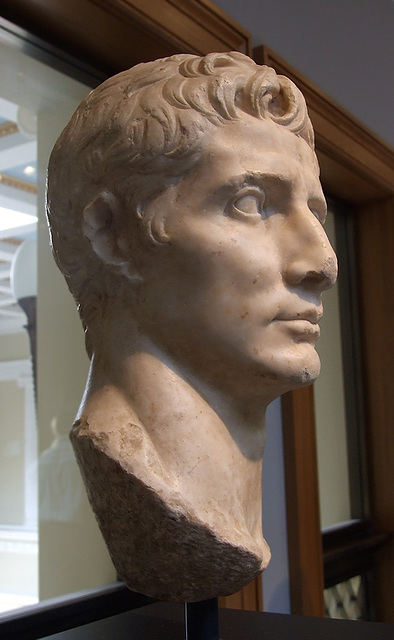 Head of the Emperor Augustus in the Getty Villa, July 2008