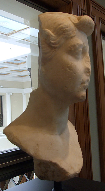 Bust of Livia Drusilla in the Getty Villa, July 2008