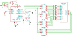 8x8 RGB Matrix board V2 - schematic