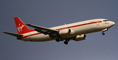 Virgin/South East European Airways Boeing 737-400