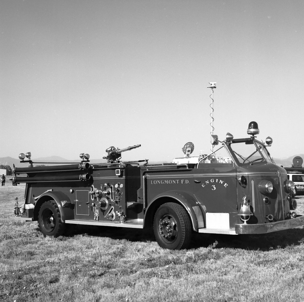 Longmont Fire Department antique truck