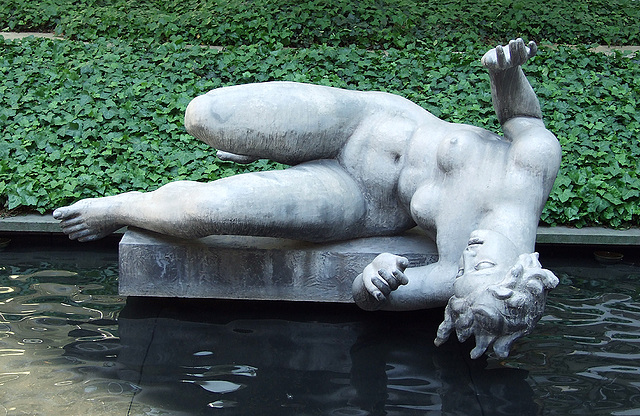 The River by Aristide Maillol in the Museum of Modern Art Sculpture Garden, May 2007