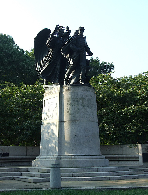 Union Soldiers and Sailors Monument in Baltimore, September 2009
