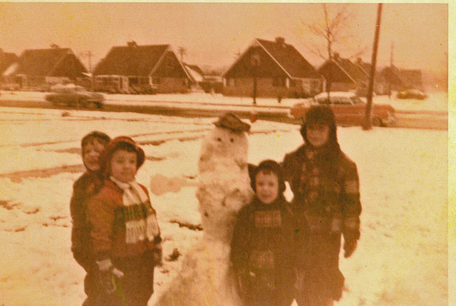 The '50s:  Frosty and friends.  Skokie, IL, c.1953