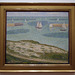 Port-en-Bessin: Entrance to the Harbor by Seurat in the Museum of Modern Art, July 2007