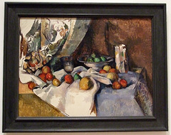 Still Life with Apples by Cezanne in the Museum of Modern Art, December 2007