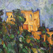 Detail of Chateau Noir by Cezanne in the Museum of Modern Art, December 2007