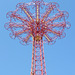 Detail of the Parachute Jump in Coney Island, June 2010