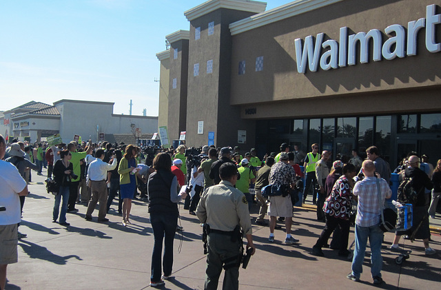 Paramount Walmart Protest 3987-2