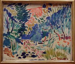 Landscape at Collioure by Matisse in the Museum of Modern Art, August 2007