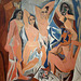 Les Demoiselles D'Avignon by Picasso in the Museum of Modern Art, July 2007