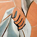 Detail of Les Demoiselles D'Avignon by Picasso in the Museum of Modern Art, August 2007
