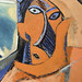 Detail of Les Demoiselles D'Avignon by Picasso in the Museum of Modern Art, July 2007