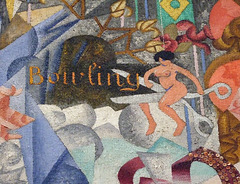 "Bowling" Detail of Dynamic Hieroglyph of the Bal Tabarin by Severini in the Museum of Modern Art, July 2007