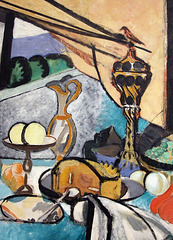 Detail of the Still Life after Jan Davidsz de Heem's Dessert by Matisse in the Museum of Modern Art, August 2007