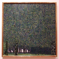 The Park by Klimt in the Museum of Modern Art, December 2007