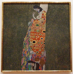Hope II by Klimt in the Museum of Modern Art, August 2007