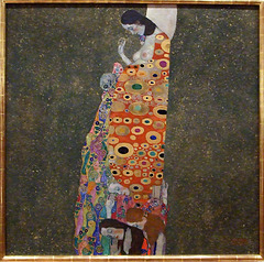 Hope II by Klimt in the Museum of Modern Art, August 2007
