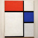 Composition No.II with Red and Blue by Mondrian in the Museum of Modern Art, August 2007
