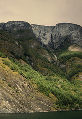 Aurlandsfjord mountainside, Norway