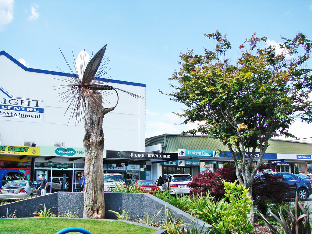 Insect Statue, Central Taupo.