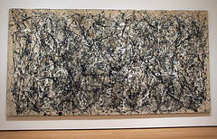 One Number 31, 1950 by Jackson Pollock in the Museum of Modern Art, August 2007