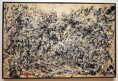 Number 1, 1948 by Jackson Pollock in the Museum of Modern Art, August 2007