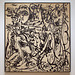 Echo Number 25,1951 by Jackson Pollock in the Museum of Modern Art, August 2007