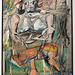 Woman I by DeKooning in the Museum of Modern Art, August 2007