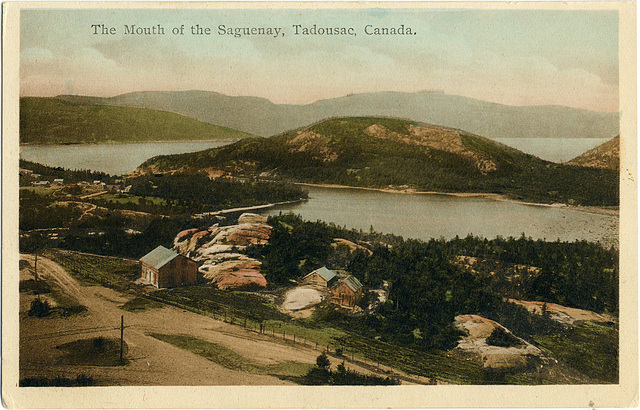 4113. The Mouth of the Saguenay, Tadousac, Canada.