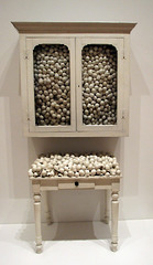 White Cabinet and White Table by Broodthaers in the Museum of Modern Art, August 2007