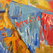 Detail of Nevada from Map 1961 by Jasper Johns in the Museum of Modern Art, December 2007