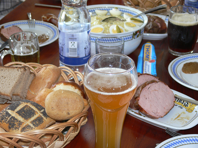 Leberkäs - ein bayerisches Essen