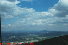 View from Jested, Picture 1, Liberecky Kraj, Bohemia (CZ), 2012