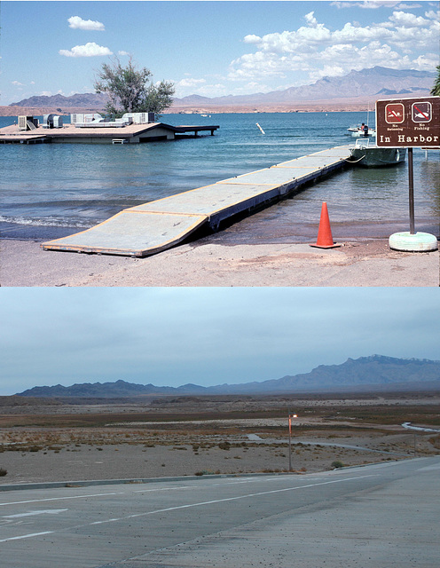 Flood vs. Drought:  Overton Beach II, Lake Mead, Nevada