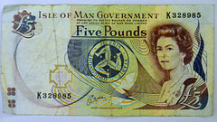 Isle of Man 2013 – £5 Isle of Man Pounds note