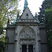 Neo-Gothic Mausoleum in Woodlawn Cemetery, August 2008