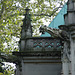 Detail of the Gargoyles on the Neo-Gothic Mausoleum in Woodlawn Cemetery, August 2008