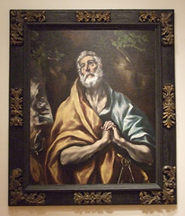 The Repentant St. Peter by El Greco in the Phillips Collection, January 2011