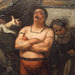 Detail of The Strong Man by Daumier in the Phillips Collection, January 2011