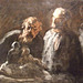 Detail of Two Sculptors by Daumier in the Phillips Collection, January 2011