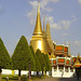 Temple du Lucky Bouddha à Bangkok