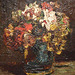 Detail of Bouquet by Adolphe Monticelli in the Phillips Collection, January 2011